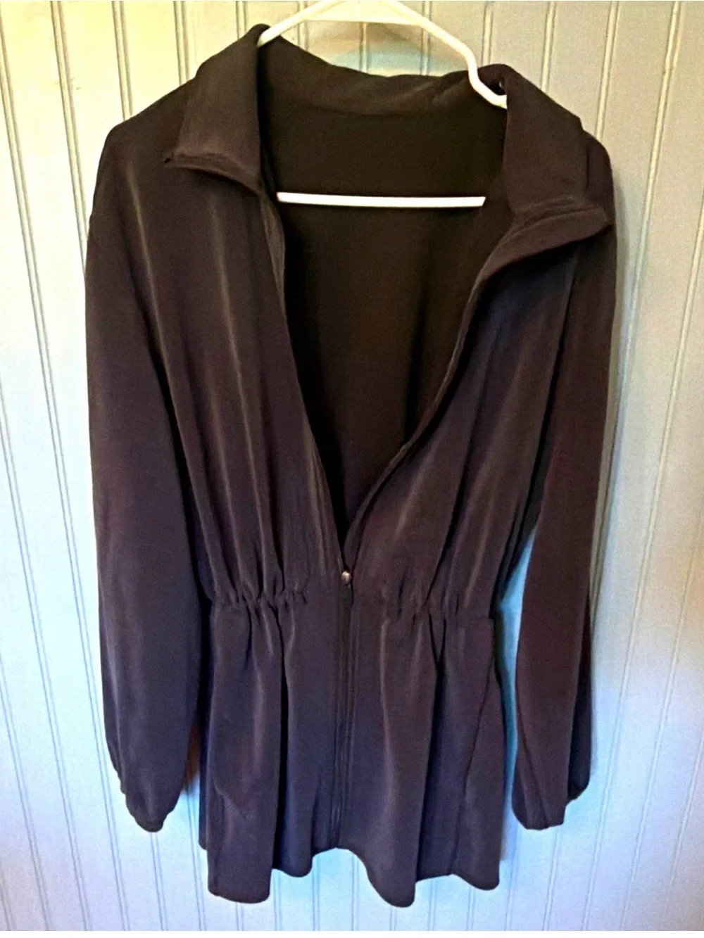 lululemon athletica soft stream Zip Front Lightweight cinch waist Jacket - Picture 1 of 8